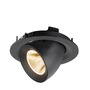 Kruhová - LA 1009541 NUMINOS® GIMBLE M Stropní vestavné svítidlo, 2700 K, 20°, černé - BIG WHITE (SLV) - foto 5