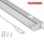 Přisazená - TF 204204TF TELEFUNKEN LED skříňkové svítidlo 31 cm 5,5W 600lm šedá - BRILONER - foto 5