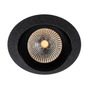 Koupelnová - SLC SLC1163D Vestavné LED svítidlo One360 SL Full Spectrum pr.68-83 mm černé 559lm 3000K Ra97 DALI IP44/IP20 36° - TLG - foto 5
