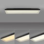Podélná - PN 6317-18 LED stropní svítidlo Q-MAGONG černá stmívatelné Smarthome ZigBee 2700-5000K - PAUL NEUHAUS - foto 5