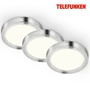 Přisazená - TF 205009TF TELEFUNKEN 3ks sada skříňkové svítidlo, pr. 6 cm, 1,8 W, 170 lm, hliník - BRILONER - foto 5