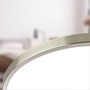 Kruhová - BRILO 3935012 Kaida stropní svítidlo pr.33 cm - 12,7W, 2900lm, LED, energetická třída A, neutrální bílá, matný nikl - BRILO - foto 5