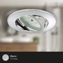 Kruhová - BRI 7209-038 3ks sada LED vestavné svítidlo, pr. 8,2 cm, 5 W, chrom - BRILONER - foto 5