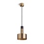 Kónická - RED R14260 DIVINA závěsná mosaz/dekor černý mramor 230V E27 5W - RED - DESIGN RENDL - foto 5