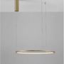 Kruhová - NV 9345602 Závěsné svítidlo TARQUIN broušený zlatý hliník a akryl LED 36W 230V 3000K IP20 stmívatelné - NOVA LUCE - foto 5