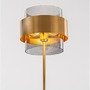Stojací lampy - NV 9236410 Stojací lampa SIANNA kouřové sklo mosazný zlatý kov E27 1x12W 230V IP20 bez žárovky - NOVA LUCE - foto 5