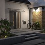 Nástěnná - P 94610 Solární LED osvětlení zdí Sonlig pohybové čidlo (IR) IP65 hranaté 286x137mm 3000K 2x9W antracit umělá hmota - PAULMANN - foto 5