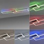 Hranatá - LD 14635-55 FELIX60 LED stropní svítidlo 72x210cm, stříbrná barva, RGB Rainbow, stmívatelné, CCT RGB+2700-5000K - LEUCHTEN DIREKT / JUST LIGHT - foto 5