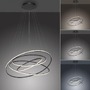 Dekorativní - PN 2124-13 LED závěsné svítidlo antracit stmívatelné CCT paměťová funkce nastavitelná výška 2700-5000K - PAUL NEUHAUS - foto 5