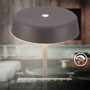 Stolní lampy dekorační - BRILO 7668015 BRILONER Pala stolní lampička - 2W, 200lm, bezdrátová, LED, dotykový vypínač, stmívatelné, antracit 7668015 - foto 5