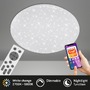 Kruhová - BRILO 3400-016 SMART LED stropní svítidlo, noční světlo, stmívatelné - BRILO - foto 5