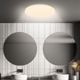 Kruhová - BRILO 3827016 Walk LED stropní svítidlo IP54, 3m dosah čidla, pohybové čidlo bílé - BRILO - foto 5