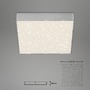 Hranatá - BRI 7077-414 LED stropní svítidlo hvězdné nebe, 21,2 cm, 16 W, stříbrná - BRILONER - foto 5