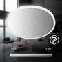 Kruhová - BRILO 7655016 Slim svítidlo LED panel pr.37,5 cm - 22W, 3000lm, dálkový ovladač, stmívatelné, bílé - BRILO - foto 5