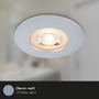 Kruhová - BRI 7044-034 LED vestavná svítidla, pr.9 cm, 3x LED, 5 W, 480 lm, matný chrom - BRILONER - foto 5