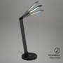 Stolní lampy pracovní - BRILO 7543015 Cuma LED lampa na psací stůl, bezdrátové nabíjení telefonu, stmívatelná, černá - BRILO - foto 5