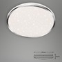 Kruhová - BRI 3403118 LED stropní svítidlo hvězdné nebe, pr. 33 cm, 18 W, chrom (starý kód: BRI 3403-118) - BRILONER - foto 5