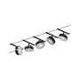 Sady - P 94479 LED lankový systém Circle základní sada 5x5W 3000K 230/12V černá mat/chrom - PAULMANN - foto 5