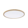 Kruhová - P 71034 LED Panel Atria Shine Backlight IP44 kruhové 420mm 22W 4000K design dřevo - PAULMANN - foto 5