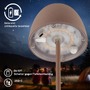 Stolní lampy dekorační - BRILO 7503012 LED nabíjecí stolní lampička Serina Mini, bezdrátová, 20cm, IP44, 2,5W, stmívatelné, dotykový vypínač, písková hnědá - BRILO - foto 5