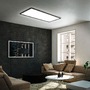 Hranatá - BRILO 7402415 Ultraplochý LED panel s přímým a nepřímým osvětlením, 29,3 cm, LED, 22 W, 3000 lm, černá (starý kód: BRILO 7402-415) - BRILO - foto 5