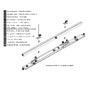 Lištová LED svítidla - Lištové CCT LED svítidlo TRITO PRO TRP150W 90° 60W černé - foto 5