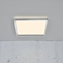 Hranatá - NOR 2015066133 Stropní svítidlo Oja 29x29 IP54 BATH 3000K/4000K 14,5W LED chrom bílá - NORDLUX - foto 5