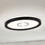 Kruhová - BRI 3175015 Slim svítidlo LED panel pr. 19 cm 12W 1400lm černá (starý kód: BRI 3175-015) - BRILONER - foto 5