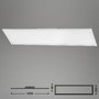 Hranatá - BRILO 7167016 CCT svítidlo LED panel, 100 cm, 2200 lm, 24 W, bílé (starý kód: BRILO 7167-016) - BRILO - foto 5