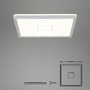 Hranatá - BRI 3390014 Slim svítidlo LED panel, 29,3 cm, 2400 lm, 18 W, stříbrná (starý kód: BRI 3390-014) - BRILONER - foto 5