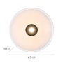 Dekorativní - PN 6282-18 LED stropní svítidlo, ELIPSA, černá, stmívatelné, opálové sklo, 3000K - PAUL NEUHAUS - foto 5