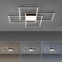 Hranatá - PN 6073-18 Paul Neuhaus Q-Asmin LED stropní svítidlo Smart Home 80x80 černá ZigBee 2700-5000K - PAUL NEUHAUS - foto 5