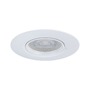 Kruhová - P 92112 Vestavné svítidlo 3ks-sada nevýklopné kruhové 90mm GU10 max. 3x10W 230V bílá - PAULMANN - foto 5