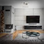 Hranatá - BRI 3118-018 LED rám 35,8 cm 12W 1300lm chrom - BRILONER - foto 5