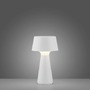 Na stůl - LD 19260-16 ABERA LED stolní lampa na baterie bílá dotykový stmívač IP54 USB vnitřní i venkovní použití 3000K - JUST LIGHT - foto 5