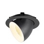 Kruhová - LA 1009886 NUMINOS® GIMBLE XL Stropní vestavné svítidlo, 3000 K, 40°, černá / bílá - BIG WHITE (SLV) - foto 5