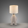 Stolní lampy dekorační - LD 14191-39 TED Stolní lampa béžová, stojící postava, látkové stínidlo, vypínač na kabelu - JUST LIGHT - foto 5
