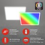 Hranatá - BRILO 7491-016 B smart RGB/W-svítidlo LED panel, 42 cm, 22 W, 2700 lm, bílé - BRILO - foto 5