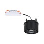 Kruhová - P 93370 Vestavné svítidlo LED Spircle černá mat 8,0W 3.000K 36° - PAULMANN - foto 5