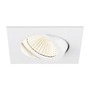 Hranatá - LA 1007439 NEW TRIA® UNIVERSAL 68 stropní vestavné svítidlo, 2500/3000/4000K, 60°, IP 20, čtvercové, bílá - BIG WHITE (SLV) - foto 5