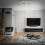 Hranatá - BRI 3131018 LED rám 72,4 cm 4x12W 1300lm chrom (starý kód: BRI 3131-018) - BRILONER - foto 5