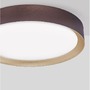 Kruhová - NV 9818451 Stropní svítidlo LUTON kávově hnědý hliník matný bílý akrylový difuzor LED 47W 230V 3000K IP20 - NOVA LUCE - foto 5