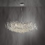 Dekorativní - PN 2036-17 Závěsné svítidlo RICICLE chrom s křišťalovými přívěsky 120cm - PAUL NEUHAUS - foto 5
