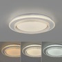 Kruhová - LD 14296-16 LED stropní svítidlo LAGO, bílé, stmívatelné, s dálkovým ovladačem, 2700-6500K - JUST LIGHT - foto 5