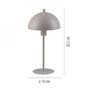 Stolní lampy dekorační - LD 11726-39 Kolekce Schöner Wohnen stolní lampa ALI, písková barva, 1,5 m dlouhý kabel - JUST LIGHT - foto 5