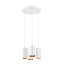Vícečetná - LA 1006438 ASTO TUBE závěsné svítidlo, GU10, délka závěsu 250 cm, max. 4x 10 W, bílá - BIG WHITE (SLV) - foto 5