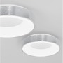 Kruhová - NV 9353834 Stropní svítidlo RANDO THIN broušený stříbrný hliník a akryl LED 30W 230V 3000K IP20 stmívatelné - NOVA LUCE - foto 5