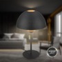 Stolní lampy dekorační - BRILO 7591015 Gryde na noční stolek - s vypínačem, E14 patice, max. 25W, černá - BRILO - foto 5
