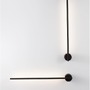 Nepřímé osvětlení - NV 9081800 Nástěnné svítidlo ADEN černý hliník LED 10W 220-240V 3000K IP20 - NOVA LUCE - foto 5