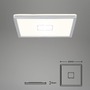 Hranatá - BRI 3390-014 Slim svítidlo LED panel, 29,3 cm, 2400 lm, 18 W, stříbrná - BRILONER - foto 5